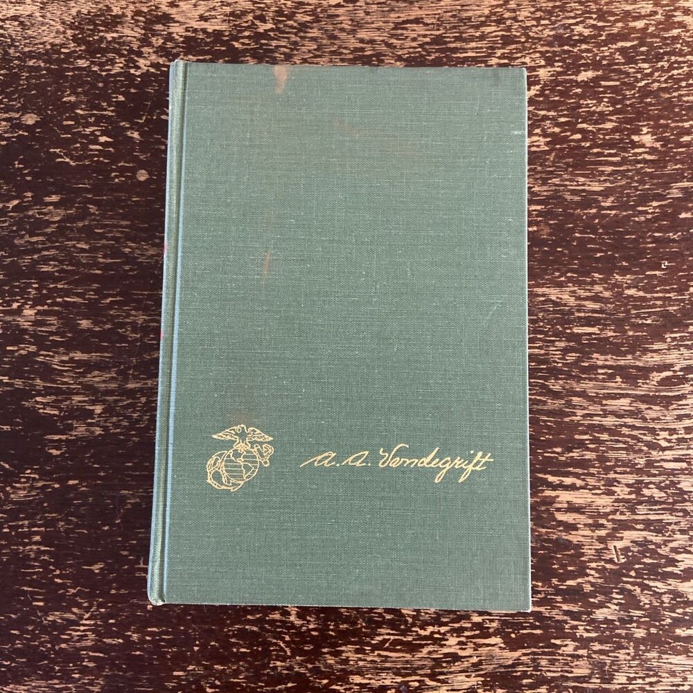 Once a Marine A.A. Vandegrift 1964 1st Edition 1st Printing USMC WWII Hardcover